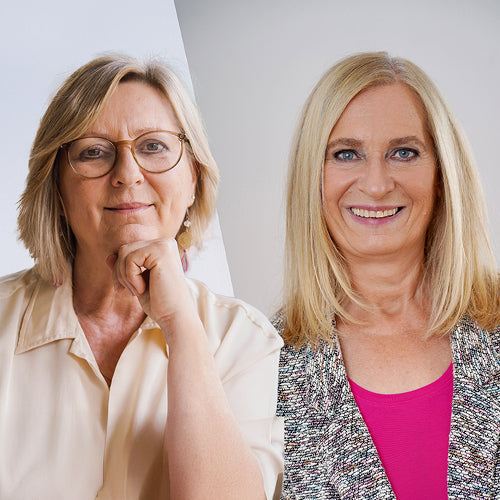Petra Neumayer und Roswitha Stark: „Gesprochenes Wort unterstützt die Visualisierung der Heilsymbole“